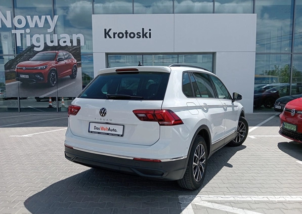 Volkswagen Tiguan cena 104900 przebieg: 82770, rok produkcji 2020 z Buk małe 529